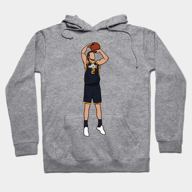 Joe Ingles Jumpshot - Utah Jazz Hoodie by xavierjfong